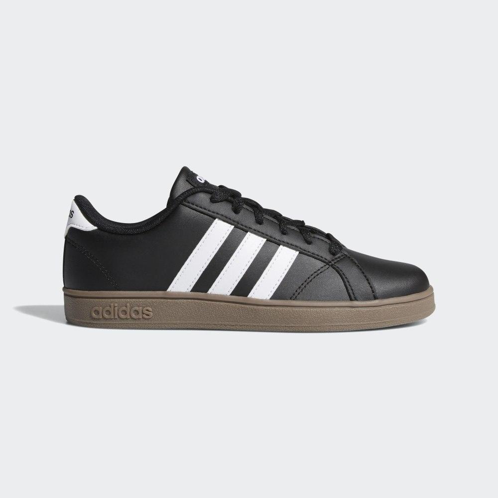 Adidas Boys' Baseline Originals Shoes Black/White Ireland B43874